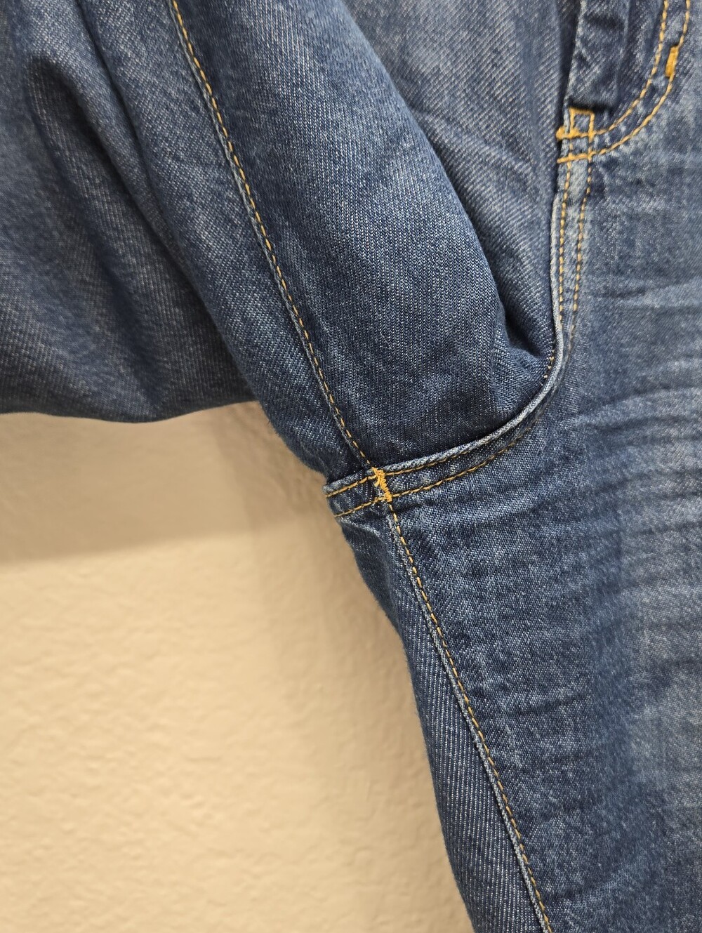 Anthropologie Pilcro The Breaker Barrel Leg Jeans Baggy Pleated Tapered Camo 30 - Picture 10 of 17